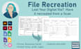 recreate digital files from scans