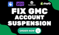 fix google merchant center suspension