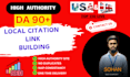 local citation backlinks for US businesses