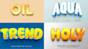 create all types of 3d custom fonts