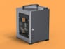 build DIY PC case from formed metal sheet, cnc, wood