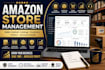 be your amazon store manager and seller central VA