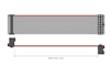 create a ribbon cable assembly drawing