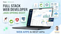 develop scalable java spring boot rest apis, microservices, and web apps