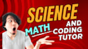 teach math, science and coding dsa programming