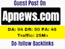 publish your article on apnews,com