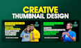 design youtube thumbnails just for you