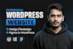 design, redesign, clone, revamp wordpress website development using elementor