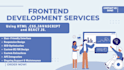 do front end web development in react and javascript