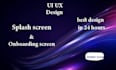 create a stunning UI onboarding and splash screen design