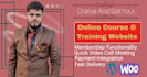 develop  course selling, membership, and training website
