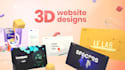 create an interactive 3d animated website