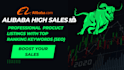 post, optimize your listings with SEO keywords on alibaba