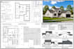 draft 2d architectural floor plans, elevations and sections in autocad