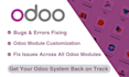 fix odoo bugs, errors, and customize odoo modules