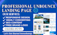 design high converting unbounce landing page, instapage, covertri