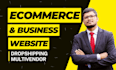 build ecommerce wordpress website with woocommerce, online store