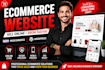 build a professional ecommerce website or online store
