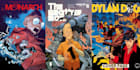 draw comic book cover, anime, manga cover art, nsfw cover, splash page
