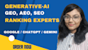do monthly aeo GEO SEO to rank your website in google ai mode