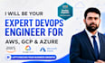be your devops engineer for AWS, gcp, and azure setup