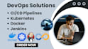 provide monthly devops engineering support for aws, gcp, docker, and kubernetes