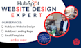 hubspot website, hubspot landing page , hubspot email template