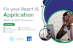 find and fix your react js, react native bugs