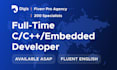 provide a full time c and c plus plus and embedded developer
