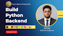 build python backend using fast api, flask, django, with jwt