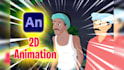 make custom 2d animation service with  character animation