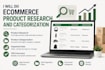 do ecommerce product research and categorization
