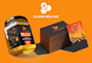 design a premium honey packaging design