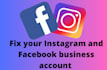 setup and fix your facebook and instagram ads problem