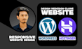 create wordpress or hostinger website