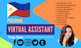 be your all in one virtual assistant from the philippines