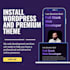 install your wordpress theme and import demo content