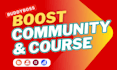 create community website using buddyboss, buddypress
