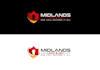 design tech, startup, security, and crypto technology logo
