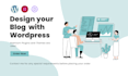 design wordpress blog website