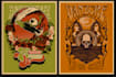 do vintage trippy psychedelic for poster or tshirt