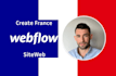 develop a french webflow website for you