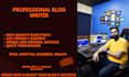 write engaging SEO optimized articles and blog posts in 24 hours with images