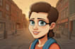 create cartoon comic character