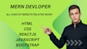 develop websites using mern dev also figma