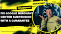 fix google merchant center suspension