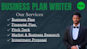 write your business plan pitch deck business proposal for partnership or company