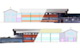draw 2d elevation, section drawings from point cloud
