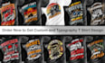 do custom t shirt design and illustration with 24 hours