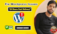 fix your wordpress website issues within 24 hours